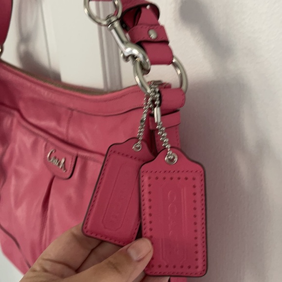 Pink Coach Purse - Picture 3 of 11